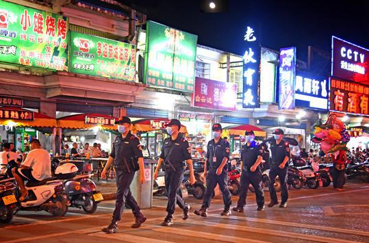 荔浦治安防控大隊：平安的守護者 群眾的貼心人