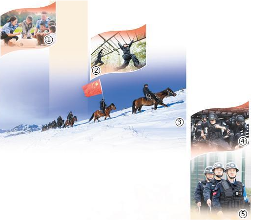 致敬奮戰一線的人民警察