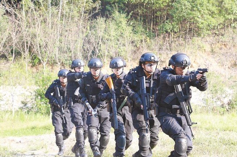 漢中市公安局巡特警反恐偵查支隊： 打造一支鋼鐵隊伍