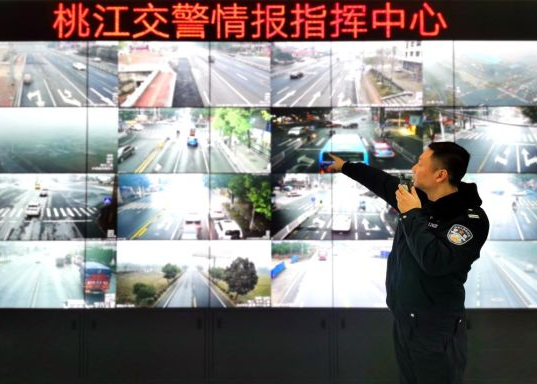 人臉識別科技賦能 益陽桃江警務勤務有實效